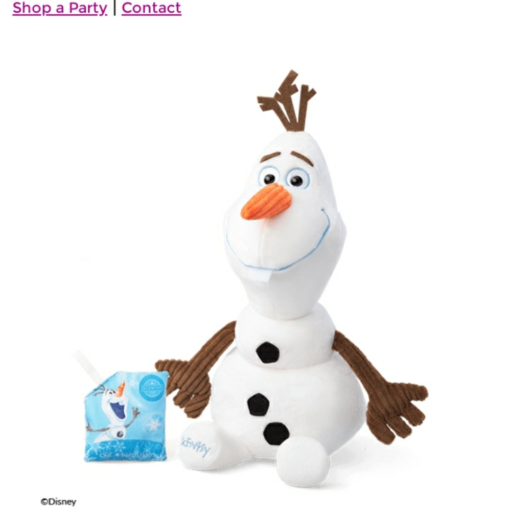 Scentsy olaf buddy